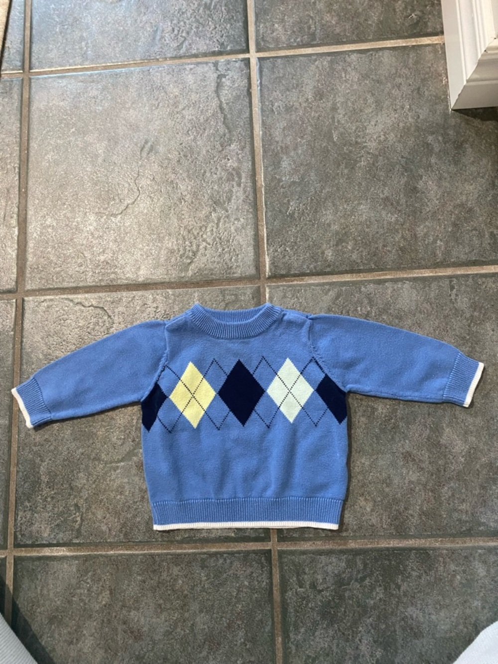 Baby Argyle Sweater